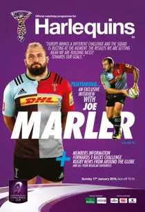 Harlequins v Cardiff Blues 
                issue Harlequins v Cardiff Blues