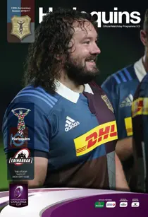 Harlequins V Edinburgh Rugby 
                issue Harlequins V Edinburgh Rugby