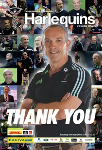 Harlequins v Exeter Chiefs 
                issue Harlequins v Exeter Chiefs