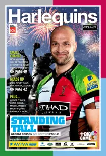 Harlequins v Exeter Chiefs 
                issue Harlequins v Exeter Chiefs
