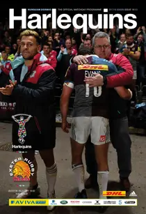 Harlequins V Exeter Chiefs · Match 16 
                issue Harlequins V Exeter Chiefs · Match 16