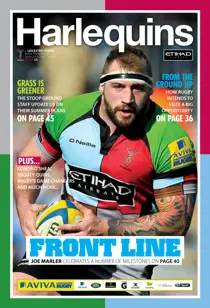 Harlequins v Leicester Tigers 
                issue Harlequins v Leicester Tigers