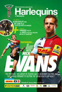 Harlequins v Saracens 
                issue Harlequins v Saracens
