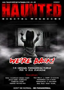 Haunted Digital Magazine Issue 1 
                issue Haunted Digital Magazine Issue 1