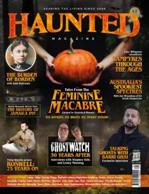 Haunted Magazine 35 
                issue Haunted Magazine 35