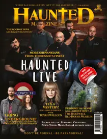 Haunted Magazine Issue 21 
                issue Haunted Magazine Issue 21