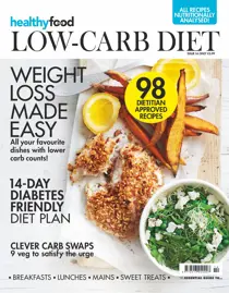 The Essential Guide to a Low-carb Diet 
                issue The Essential Guide to a Low-carb Diet
