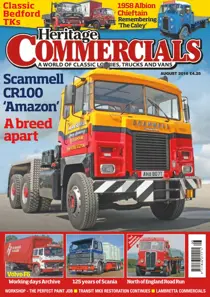 August 2016 - Scammell CR100 'Amazon' 
                issue August 2016 - Scammell CR100 'Amazon'