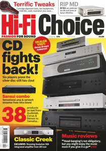 Hi-Fi Choice April 2013 
                issue Hi-Fi Choice April 2013
