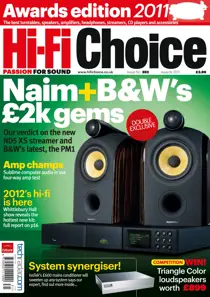 HI-Fi Choice Awards 2011 
                issue HI-Fi Choice Awards 2011