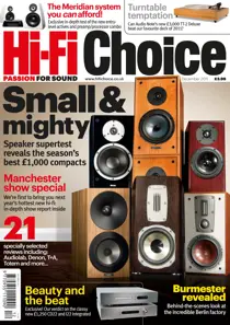 Hi-Fi Choice December 2011 
                issue Hi-Fi Choice December 2011