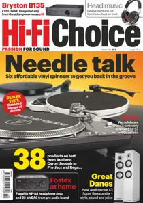 Hi-Fi Choice June 2013 
                issue Hi-Fi Choice June 2013