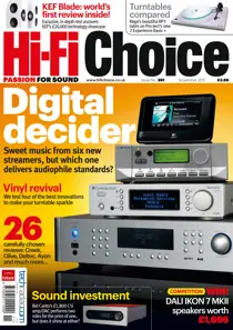 Hi-Fi Choice November 2011 
                issue Hi-Fi Choice November 2011