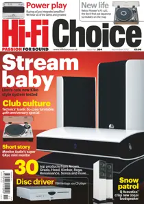 Hi-Fi Choice November 2012 
                issue Hi-Fi Choice November 2012