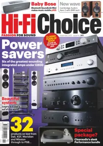 Hi-Fi Choice November 2013 
                issue Hi-Fi Choice November 2013
