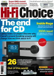HI-Fi Choice October 2011 
                issue HI-Fi Choice October 2011