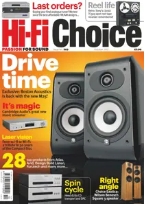 Hi-Fi Choice October 2012 
                issue Hi-Fi Choice October 2012