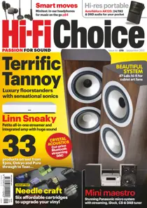Hi-Fi Choice September 2013 
                issue Hi-Fi Choice September 2013