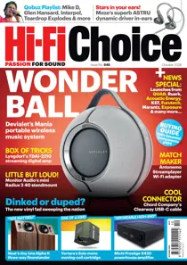 Hi-Fi Choice 
                issue October 2026
