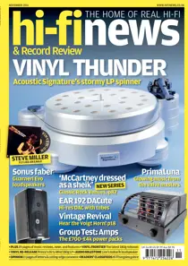 November 2011 
                issue November 2011