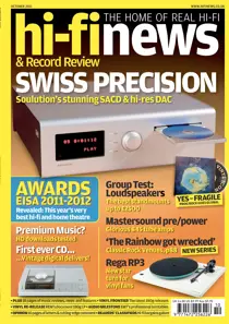 October 2011 
                issue October 2011