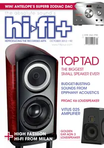 Hi-Fi+ Issue 92 
                issue Hi-Fi+ Issue 92