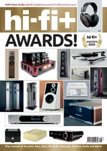 hi-fi+ Issue 238 - Awards 2025 
                issue hi-fi+ Issue 238 - Awards 2025