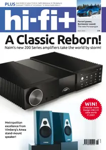 hi-fi+ ISSUE 218 
                issue hi-fi+ ISSUE 218