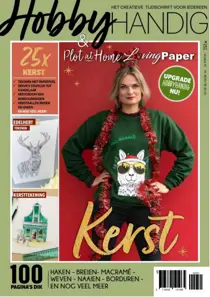 HobbyHandig 251 Jubileumeditie Kerst 
                issue HobbyHandig 251 Jubileumeditie Kerst