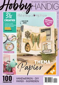HobbyHandig 252 thema papier 
                issue HobbyHandig 252 thema papier
