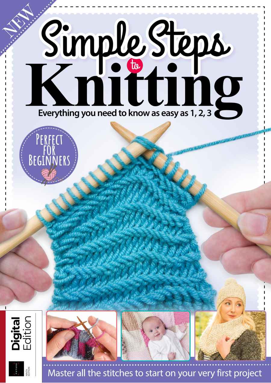 Home Interests Bookazine issue Simple Steps to Knitting Ninth Edition
