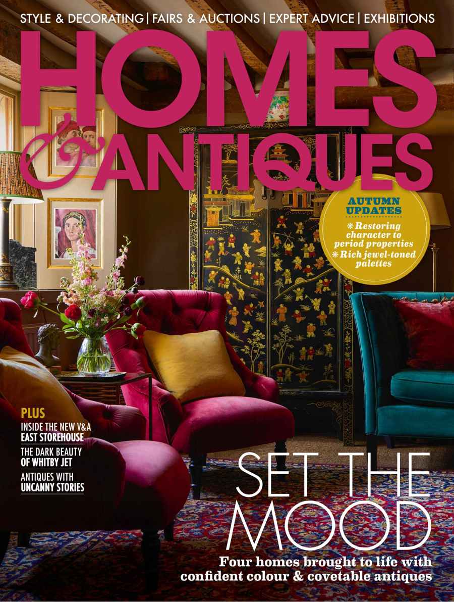 Homes & Antiques Magazine issue October 2025