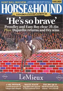 Horse & Hound 
                issue 23 Dec 2025