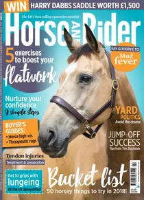 Horse&Rider Magazine – February 2018 
                issue Horse&Rider Magazine – February 2018