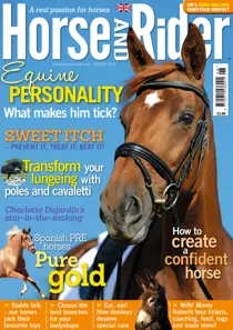 Horse&Rider Magazine – Spring 2014  
                issue Horse&Rider Magazine – Spring 2014 