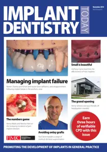 IDT – Implant Dentistry Today November 2014 Volume 8 Issue 6