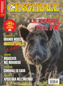 cinghiale che passione 4/2015 agosto settembre 
                issue cinghiale che passione 4/2015 agosto settembre