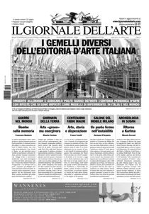 Il Giornale Dell’Arte 
                issue aprile