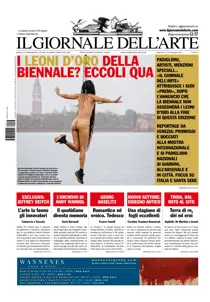 Il Giornale Dell’Arte 
                issue giugno
