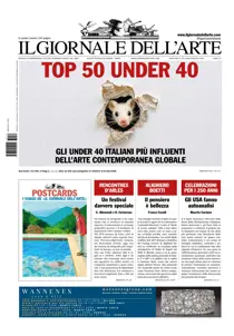 Il Giornale Dell’Arte 
                issue luglio-agosto