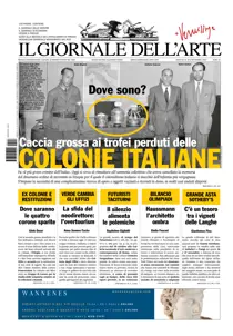 Il Giornale Dell’Arte settembre 2024