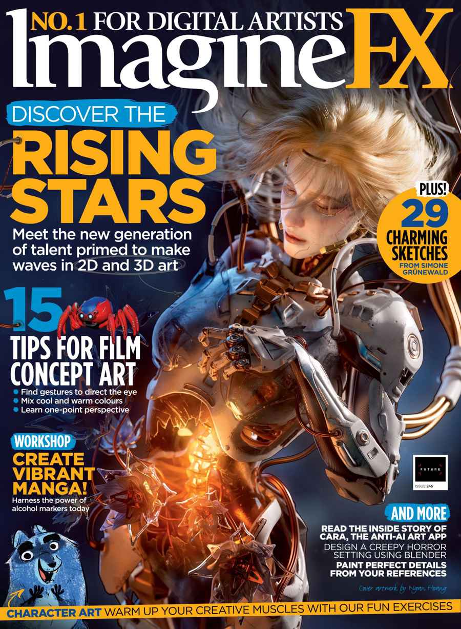 ImagineFX issue December 2024