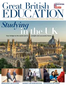 Great British Education 2021 
                issue Great British Education 2021