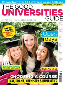 The Good Universities Guide Autumn 2016 
                issue The Good Universities Guide Autumn 2016