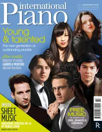International Piano July  2012 
                issue International Piano July  2012