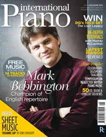 International Piano May June 
                issue International Piano May June
