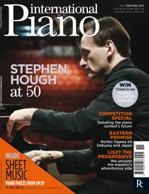 International Piano Nov-Dec 2011 
                issue International Piano Nov-Dec 2011