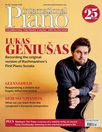 International Piano FREE Sample Issue
