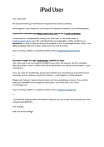 iPad User 
                issue iPad User