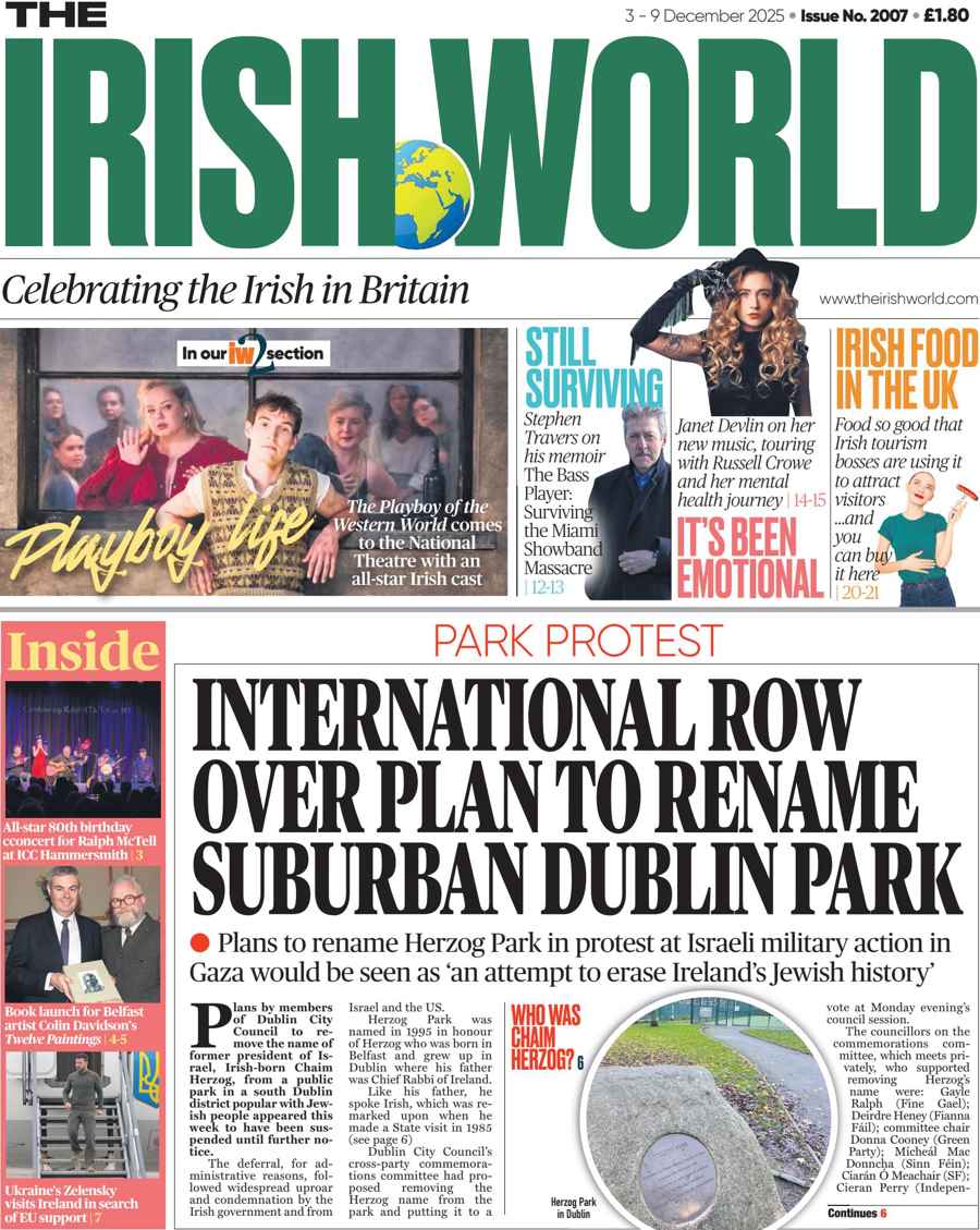 Irish World issue 2007